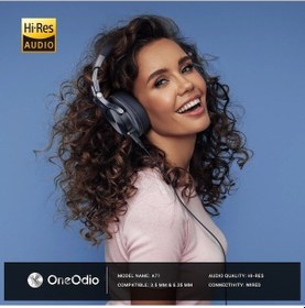 Resim Treasures Oneodio A71 Kablolu Kulaklıklar - Mikrofonlu, Hi-res Stereo, Bilgisayar Ve Telefon İçin 