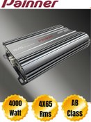 Resim Painner P-650.4 4000 Watt 4 Kanal 4ohm 4x65 Rms 2ohm 4x100rms AB Class Profesyonel Oto Araba Amfisi 