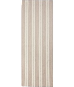 Resim Krem Renkli Çizgili Runner - 280 x 50 cm 