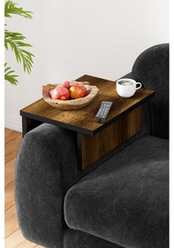 Resim Kls Ayarlanabilir Koltuk Sehpası Yan Sehpa - Ceviz Kls - Ceviz1 