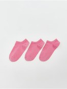 Resim LC Waikiki Basic Kız Çocuk Patik Çorap 3'lü 