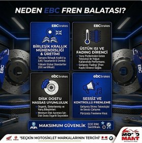 Resim Ebc Fa231hh Fren Balatası Ebc-sinter-t02682 