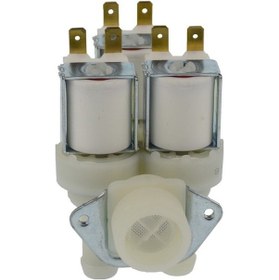 Resim Çamaşır Makinesi Su Giriş Vanası (Ventili) Üçlü Kalın - 264701026 