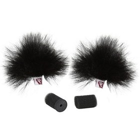Resim Rycote 065555 Ristretto Siyah Renk Yaka Mikrofonu Rüzgar Koruyucu 