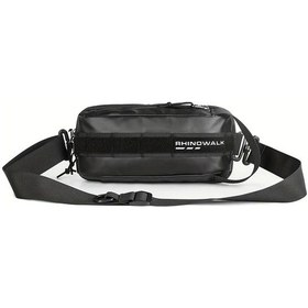 Resim Fochsia Rhinowalk 2.4l Siyah Motosiklet Depo Çantası Ayarlı Askılı Dayanıklı Sırt Çantası Siyah 