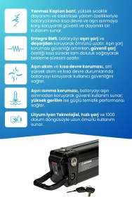 Resim Corelli Voniq Eco Uyumlu 36V 10Ah Güçlendirilmiş Elektrikli Bisiklet Batarya Tamir, Revizyon ve Pil Yenileme 