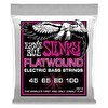 Resim Ernie Ball P02814 - Super Slinky Flatwound 45-100 Bas Gitar Teli 
