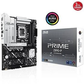 Resim Asus Prime Z890-P DDR5 4XM2 USB3.2 RGB Lan ATX Anakart 