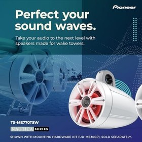 Resim Pioneer TS-ME770TSW 250 W Marine Kule Hoparlör 