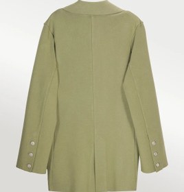 Resim Yeşil Triko Kadın Blazer Ceket - YEŞİL / 40 