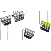 Resim GOAL MUH530R Panzot Üst Kaplaması Renault 9 Ön Sağ (Em-Ym) Kapı Dösem Üst Plastiği 