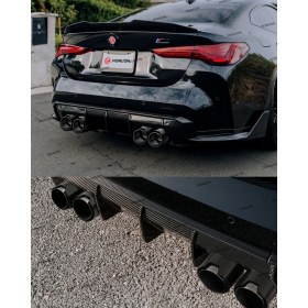 Resim BMW M Model Egzoz Ucu Çiftli Sağ-Sol Set 