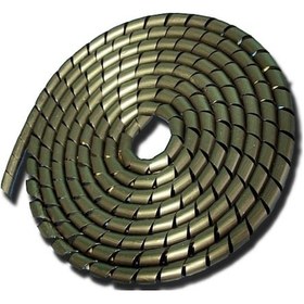 Resim Helezon Pano Kablo Toplama Spiral No 3- 11 Mm Siyah Rulo 100 M 