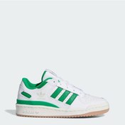 Resim Ftwwht/Green/Clowhı Adidas Çocuk Basketbol Ayakkabı Forum Low Cl J Ih0223 Null Beyaz 
