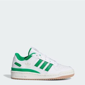 Resim Ftwwht/Green/Clowhı Adidas Çocuk Basketbol Ayakkabı Forum Low Cl J Ih0223 Null Beyaz 