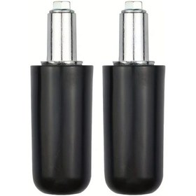 Resim Xuweiwei 1 Pair Black Kawasaki Ve Honda Gb İçin Çerçeve Kaydırıcı Korumaları Motosiklet Modifikasyon 