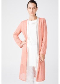 Resim Hafif Örme Kumaştan İç Dış Takım Karides-karides Somon 