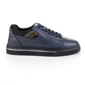 Resim Bambi Lacivert Hakiki Deri Erkek Sneaker E01082011203 