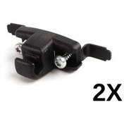 Resim Bmw Güneşlik Bağlantı Ayağı Siyah E38 E39 E53 E65 51169151525 2 Adet 