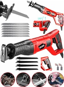 Resim Dragro GRZ-tlk9000 Kırmızı 10 Uç 9000 Sjs 6 Kademe Devir Ayarli Bakir Sargili Beton Tuğla Kemik Kesme Tilki Kuyruğu 