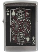 Resim Zippo Çakmak 207 King Skull 