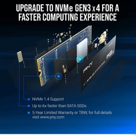Resim Pny Cs2230 2tb 3300/2600 Nvme Pcıe M.2 Ssd M280cs2230-2tb-rb 