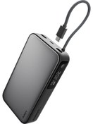 Resim Aukey Pb-y48-gy 100w 20000 Mah Pd Dahili Type-c Kablolu Taşınabilir Şarj Cihazı Gri 