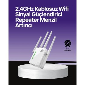 Resim Northcity Wifi Sinyal Güçlendirici 2.4ghz + 5ghz Çift Bant - Hızlı ve Stabil Internet 