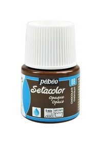 Resim Pebeo Setacolor Opak Kumaş Boyası 45Ml N 88 Chocolate 