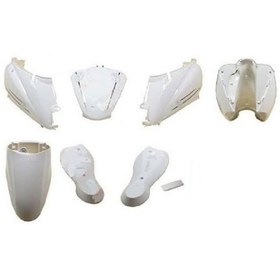 Resim Genel Markalar Elektrikli Bisiklet Dünya Kaporta Set Beyaz 