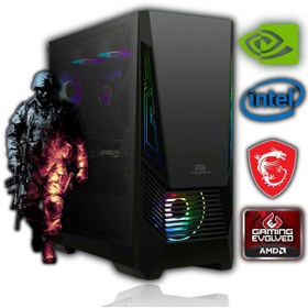 Resim Avantron Gmx1008 İ5 10.Nesil 10400F 16Gb Ddr4 512Gb M2 Nvme 4Gb Gtx1050Tı Oyun Bilgisayarı 