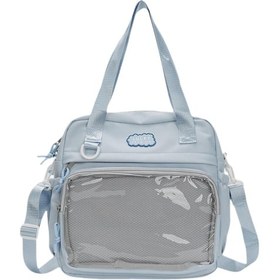 Resim Homyl Ita Bag Dıy Tote Çanta Sırt Çantası Doğum Günü Mavi 