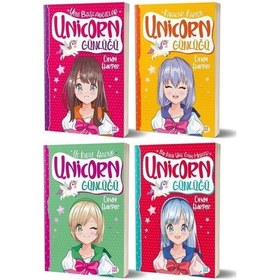 Resim Unicorn Günlüğü Serisi Seti - 4 Kitap Takım - Cindy Harper - Dokuz Yayınları 