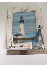 Resim Dekoratif Çerçeve Deniz Temalı Büyük Boy Çerçeve -1022 