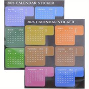 Resim 2026 Renkli İndeks Sayfaları - Planlayıcılar, Defterler ve Günlükler için Renkli Takvim Etiketleri - Günlük Planlama ve Organizasyon için İdeal - Erkekler ve Kadınlar için Mükemmel, Ofis Malzemeleri ve Kampüs Kırtasiye, Planlayıcı Aksesuarları | Renkli İndeks Sayfaları | Dayanıklı Kağıt, Takvim Etiketi, Ay Etiketi Planlayıcılar için, Tarih Etiketi, Ay İngilizce Etiketi, Yıllık Ay Etiketi, Okul Malzemeleri, Kırtasiye, Post It Notları, Kırtasiye Ürünleri, Postit, Kendinden Yapışkanlı Sayfalar, N 