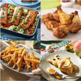 Resim Allians Sıcak Hava Fritözü 2000 W 1200 G Dijital Ekranli Sağlıklı Pişirme 