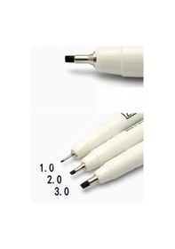 Resim Zig Calligraphy Pen Kaligrafi Kalemi 2.0 MM Düz Siyah 