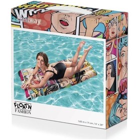 Resim Bestway 44059 Çizgi Roman Desenli Yatak 183 Cm Çok Renkli 