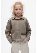 Resim Nk Kids 37814 Kız Çocuk Antrasit Antik Gömlek Antrasit 