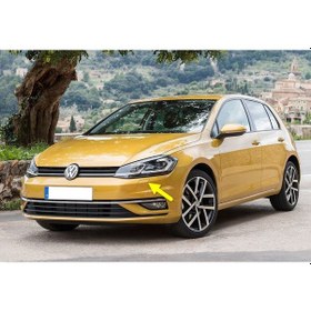 Resim VW Golf 7.5 2018-2020 Sol Far Yıkama Motoru Kapağı 5G0955109A 