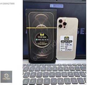 Resim Apple iPhone 12 Pro Max İkinci El TR | 128 GB | Altın 