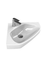 Resim Turkuaz Seramik 001900 46 x 46 CM Arda Köşe Lavabo 