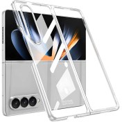 Resim Fogy Samsung Galaxy Z Fold 4 Kılıf Ultra Ince Köşeleri Şık Tasarım Şeffaf Kapak 