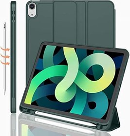 Resim UnDePlus iPad 11.Nesil A16 11inç/10.Nesil 10.9inç ile uyumlu Kılıf Kalem Bölmeli Smart Case 