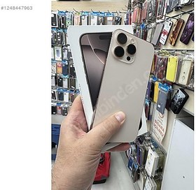 Resim Apple iPhone 16 Pro Max İkinci El TR | 512 GB | Çöl Titanyum 