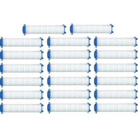 Resim 20PCS Sert Su Için Yedek Duş Filtresi - Klor ve Florür Evini Çıkarmak Için Yüksek Çıkışlı Duş Su Filtresi (Yurt Dışından) 
