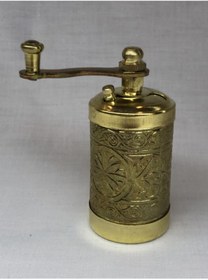 Resim Axe Grinder Otantik Karabiber Tuz Öğütücü Mini Değirmen 