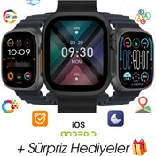 Resim wearfit WEARFİT HK9 ULTRA 2 MAX Akıllı Kol Saati 49mm AMOLED Ekran (SİYAH) 