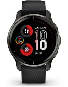 Resim Garmin Venu 2 Plus Siyah 010-02496-11 