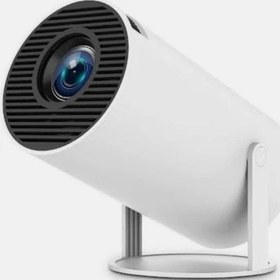 Resim HY300 Mini Projeksiyon 4K Destekli - Android WiFi Bluetooth Taşınabilir Projektör 